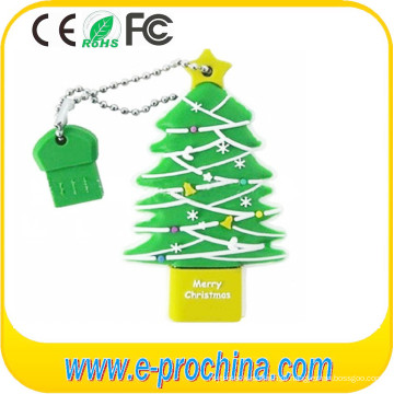 Árvore de Natal USB Flash Drive para presente de Natal (EG052)